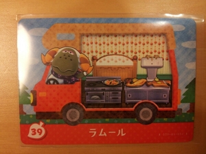 送料63円～ 39 ラムール とびだせどうぶつの森 amiibo+カード