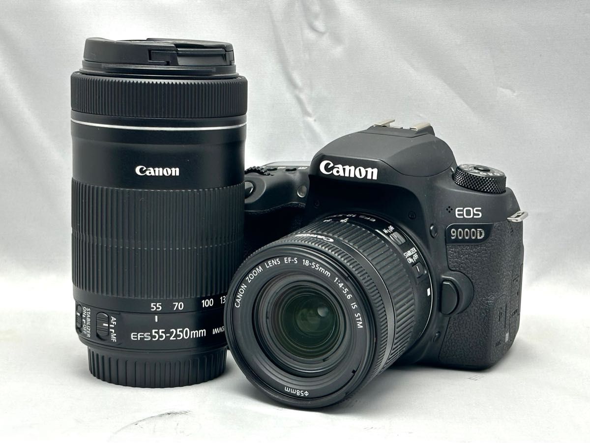 Canon EOS 9000D ダブルズームレンズキット wifi搭載 ショット数1 500