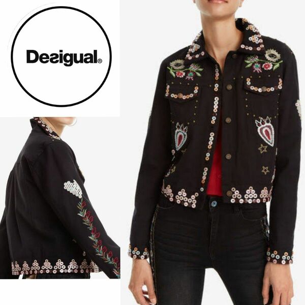 Desigual メキシカンテイストトラッカージャケット