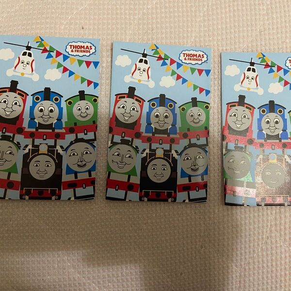きかんしゃトーマスと仲間たち ポチ袋 3枚セット 未使用 お年玉 子どもの日