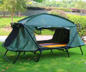 超人気 テント 防雨 オフグラウンドテント 高品質/ 湿り防止　屋外キャンプ 二重 キャンプテント ビーチ釣りテント