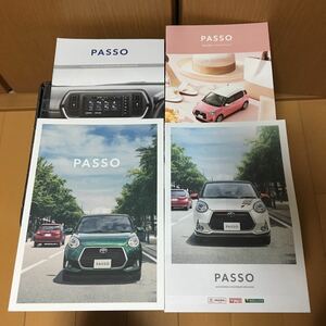トヨタ　TOYOTA 新型　　2021年　パッソ　PASSO カタログ 4冊セット　オーディオ　ナビゲーション アクセサリー