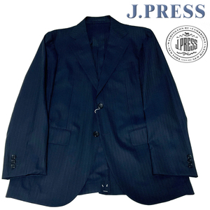 JP404A6 新品!春夏 J.PRESS MOVING Jプレス 定番 ピンヘッドストライプ ジャケット オンワード樫山