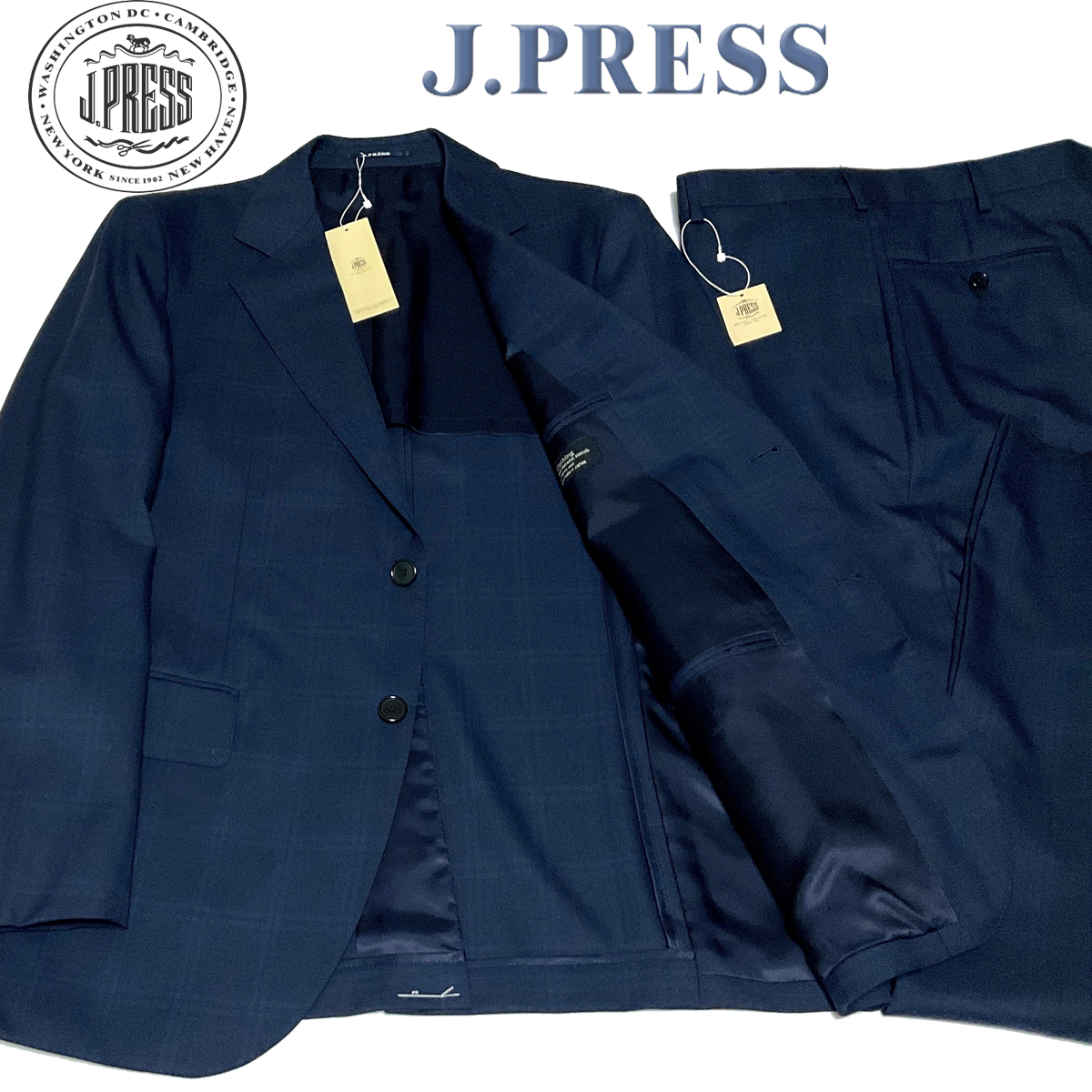 ≪プライスダウン30%OFF≫ 美品 J.PRESS スーツセットアップ ダブル