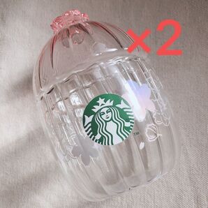 SAKURA2022 グラスキャニスター×2