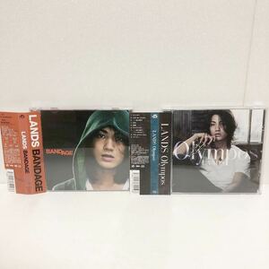 中古CD★LANDS / BANDAGE(DVD付) Olympos 2枚セット★赤西仁