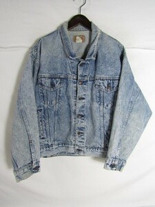 90年代製　Levi's リーバイス　75068　デニムジャケット　4ポケット 白タブ インディゴ　サイズM