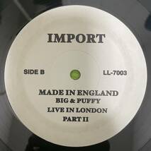 HIPHOP Record ヒップホップ　レコード　BIG* & Puffy* Made In England live_画像2