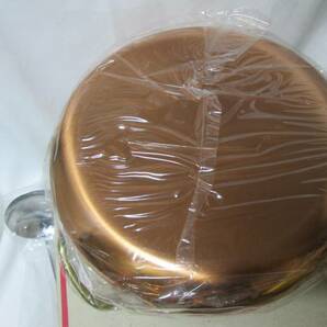 純銅製 カレー＆シチューポット２３cm ガラス蓋付 鍋 クリヤマの画像6
