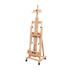  large H frame Studio easel multi-purpose easel adjustment possible picture easel stand moveable type . inclination Flat sketch /te sun for stand 