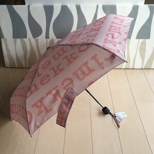 国内正規品 新品 marimekko マリメッコ 折り畳み傘 MARILOGO MINI MANUAL JAPAN EXCLUSIVE ピンク 日本限定