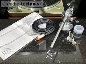 audio-Technica AT-1100 トーンアーム PHONOケーブル/オイルダンプ等付属 Audio Station　