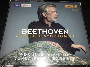 新品 5CD サラステ ベートーヴェン 交響曲 全集 ケルンWDR交響楽団 ユッカ＝ペッカ Beethoven Complete Symphony Saraste