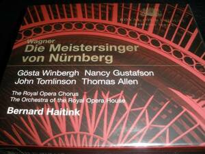 廃盤 ハイティンク ワーグナー ニュルンベルクのマイスタージンガー ライヴ コヴェントガーデン王立歌劇場 Wagner Meistersinger Haitink