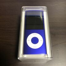 【新品未開封】Apple iPod nano 第4世代 16GB Purple_画像1
