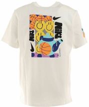 【新品 正規品】ナイキ NIKE Tシャツ 半袖 M ニコちゃん バスケットボール 白 ホワイト 送料一律230円_画像10