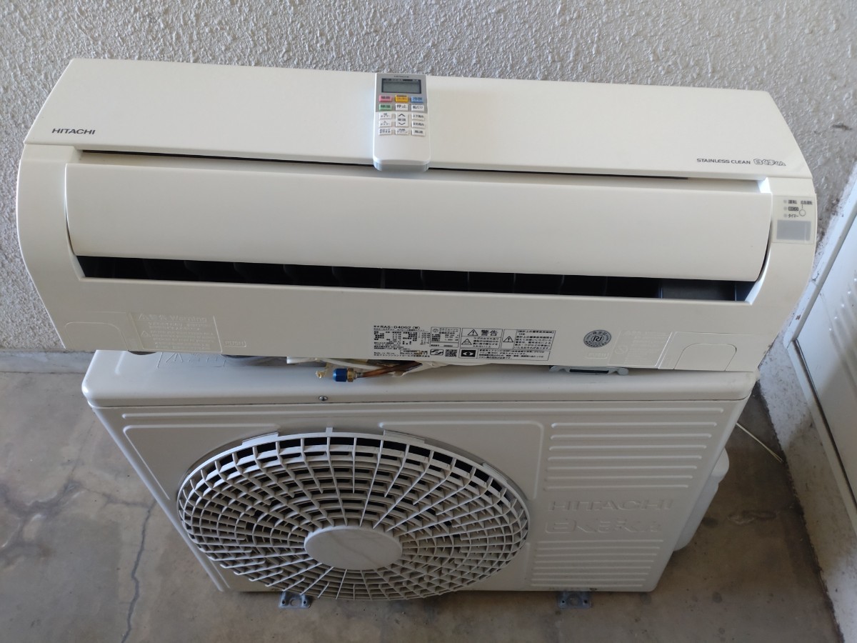 0995 日立【RAS-WM40J2E7】2019年製 14畳 エアコン 中古 最適な材料