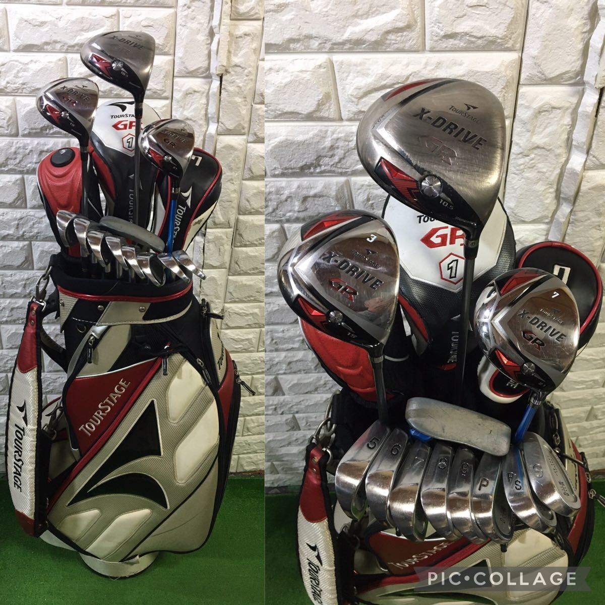 ヤフオク! -「ツアーステージ gr」(セット) (男性右きき用)の落札相場