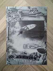 *VOLCOM Volcom advertisement / easy! inserting only frame set Oono .. surfing poster manner design A4 size postage 230 jpy ~