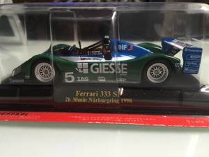 アシェット フェラーリコレクション 333 SP 未開封品 1／43 検索用 ラリーカー ミニカー 117