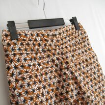 MARNI 総柄 コットン ワイド ショートパンツ ボトムス イタリア製 Mサイズ マルニ レディース 花柄 モード カジュアル 高品質 ハーフパンツ_画像6