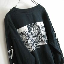 Sasquatchfabrix. プリント デザイン 長袖 カットソー Tシャツ サスクワッチファブリックス ロンT Sサイズ メンズ ロングスリーブ モード_画像5