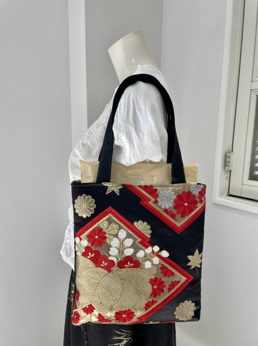 人気No.1 トートバッグ MARl様専用 帯リメイクバック#436 フェイラー