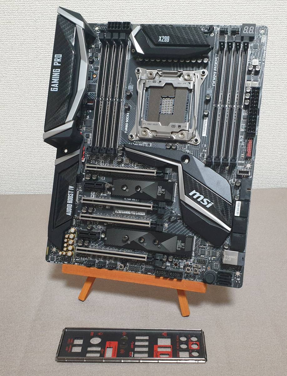ポイントキャンペーン中 msi x299 s01 マザーボード/i9-7900X 品セット