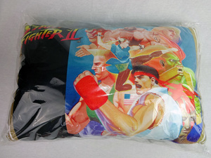 カプコン　ストリートファイター2 STREET FIGHTER Ⅱ まくら Pillow クッション　CAPCOM　春麗　リュウ　ケン　Chun-Li Ryu Ken