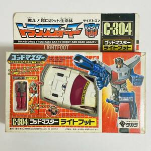 【中古品】タカラ 戦え！超ロボット生命体トランスフォーマー サイバトロン C-304 ゴッドマスター ライトフット ロボット フィギュア