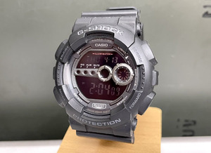 CASIO G-SHOCK 腕時計 GD-100-1BJF LEDバックライト ブラック カシオ ジーショック 動作品 札幌市手稲区