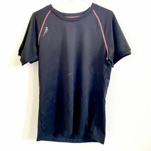 X-United 半袖Tシャツ スポーツウェア ブラック ピンク◎11-26