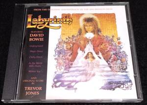 ラビリンス 魔王の迷宮　サントラCD★デヴィッドボウイ　トレヴァージョーンズ David Bowie Trevor Jones Labyrinth ジェニファーコネリー