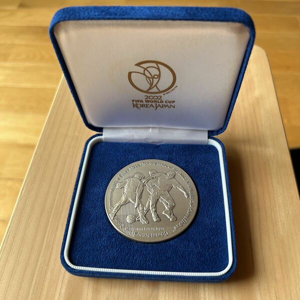 2002 FIFAワールドカップ 記念貨幣発行記念銀メダル