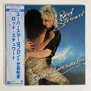 14049 ★美盤 Rod Stewart/Blondes Have More Fun ※帯付