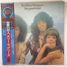 5459 ★美盤 The Three Degrees/International ※帯付き★大型ポスター付属_画像1