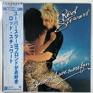 7544 ★美盤 ROD STEWART/BLONDES HAVE MORE FUN ※帯付