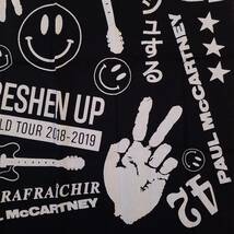 魅惑のバンド特集! 10sデッド『PAUL McCARTNEY(ポール・マッカートニー) / “FRESHEN UP” WORLD TOUR 2018-2019』バンダナ ブラック_画像6