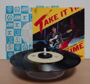 V-RECO7'EP-j◆矢沢永吉◆19rh【TAKE IT TIME c/w:あ・い・つ】■K-1550■