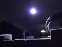 DA63T キャリイトラック(キャリー/キャリトラ) 鬼爆 T10 LED ルームランプ 2点セット 車内灯 ウェッジ球 電球 ホワイト ナンバー灯_画像5