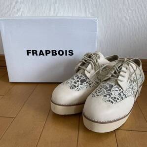 新品◆フラボアFRAPBOIS レースシューズ◆靴◆サイズ1◆24.5