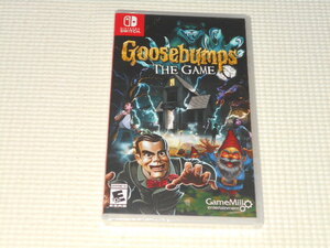 SWITCH★GOOSEBUMPS THE GAME 海外版★新品未開封