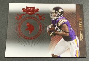 2010 Panini Plates & Patches Percy Harvin /499 54 Vikings NFL パーシー・ハービン　499枚限定　シリアル　バイキングス