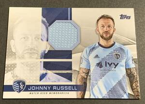2020 Topps MLS Johnny Russell Match-Used Memorabilia Jersey /319 JR-JR ジャージ　319枚限定　シリアル