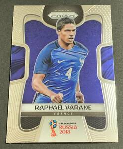2018 Panini Prizm World Cup Raphael Varane No.85 France ヴァラン　フランス　ワールドカップ