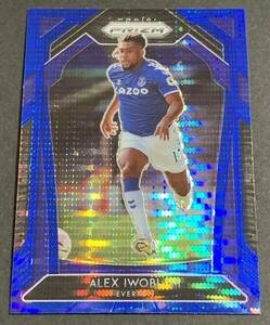 2020-21 Panini Prizm Premier League Alex Iwobi Blue No.116 Everton イウォビ　エヴァートン　プレミアリーグ