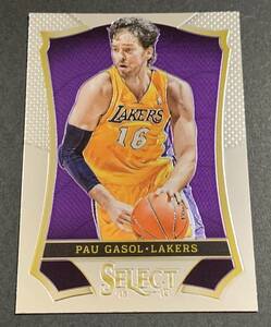 2013-14 Panini Select Pau Gasol No.126 Lakers NBA パウガソル　レイカーズ