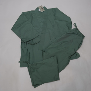  Samue for man ..80% cotton 20% 4L size green color stylish put on new goods ( stock ) cheap rice field shop NO36564-4L