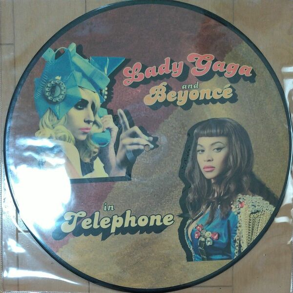 Lady Ga Ga & Beyonce☆Telephone☆12 inch☆Picture Disc☆Remix☆ピクチャー盤☆