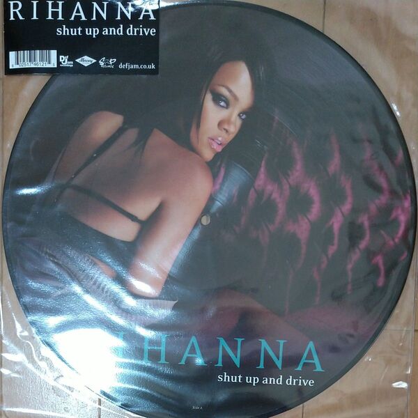 RIHANNA☆SHUT UP AND DRIVE☆REMIX☆PICTURE DISC☆リアーナ☆ピクチャー レコード☆